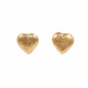 1980's Yves Saint Laurent Heart Earrings ACCESSORIES
