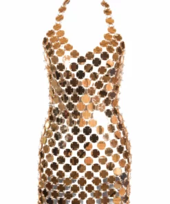 Claudia Pink Gold Valentina Dress - Pre Order