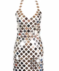 Claudia Pink Silver Valentina Dress - Pre Order