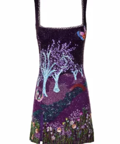 Annie's Ibiza shop 35 Annie's X Clio Peppiatt Purple Eden Dress