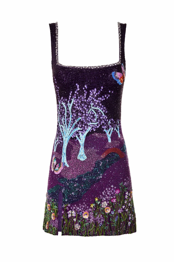 Annie's X Clio Peppiatt Purple Eden Dress 3 Annie's X Clio Peppiatt Purple Eden Dress