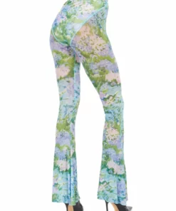 Richard Quinn Monet Mesh Flared Pants 13 Richard Quinn Monet Mesh Flared Pants