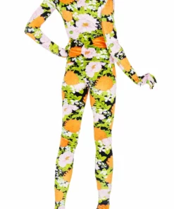 Richard Quinn Orange Pastel Glove Top