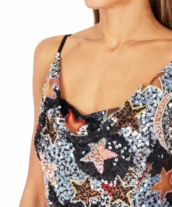 Ashish Celestial Night Sky Mini Dress 11 Ashish Celestial Night Sky Mini Dress