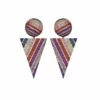 TALITA LONDON Space Circus Earrings - Striped Multicolour