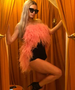 Annie's Ibiza Audrey Ostrich Feather Body Tops