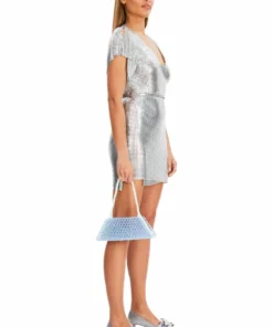 Isabel Moore Aura Dress - Silver