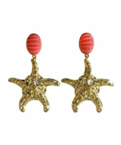 RIXO KRISTINA Gold Plated Starfish