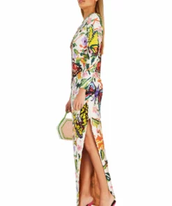 Ashish Long Sequin Butterfly Gown