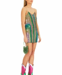 Ashish Sequin Mini Trippy Dress 12 Ashish Sequin Mini Trippy Dress