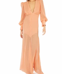 De La Vali Piscina Peachy Floor Dress