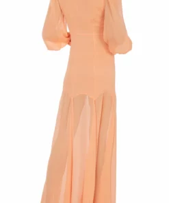 De La Vali Piscina Peachy Floor Dress
