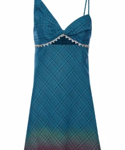 Area Twisted Cup Bias Mini Dress