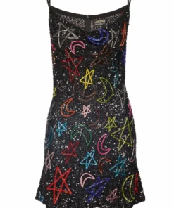 Ashish Black Magic Mini Dress