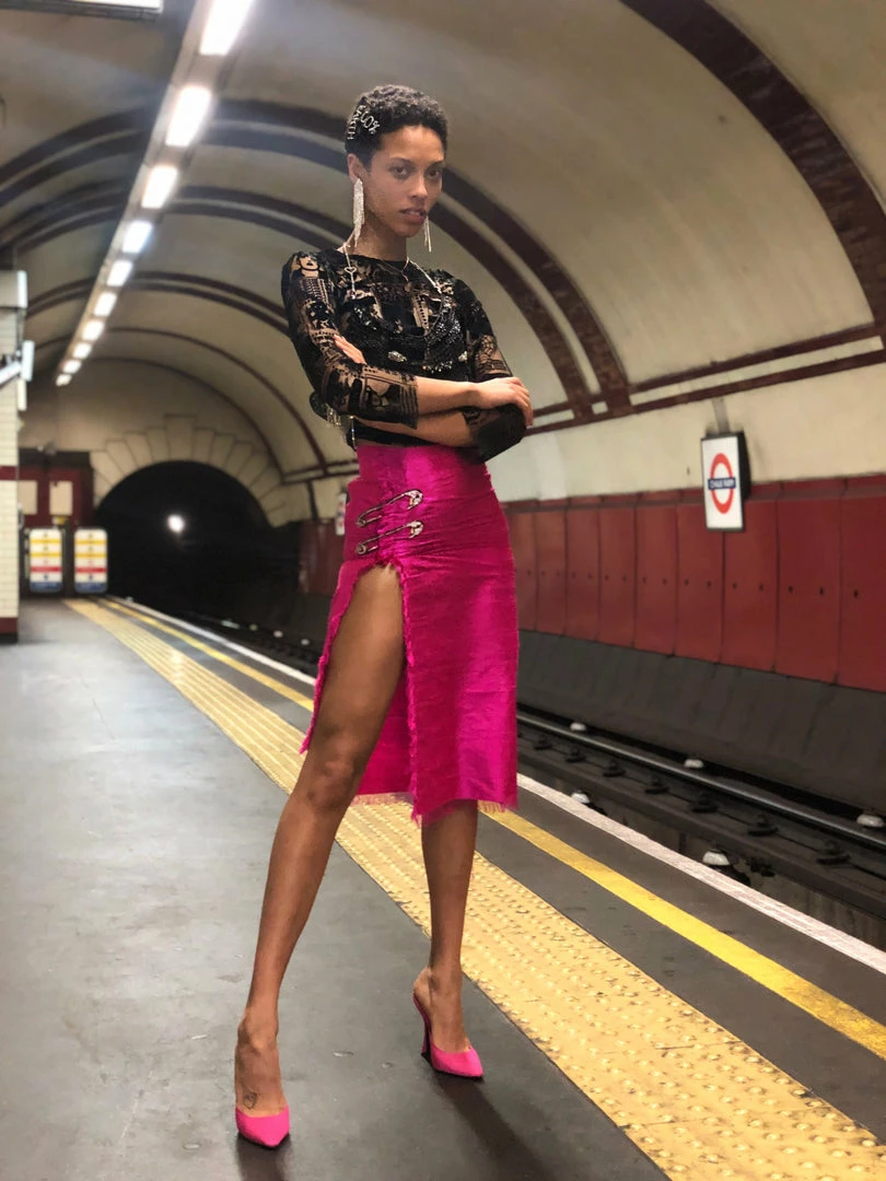 Clio Peppiatt Lu-Lu Embroidered Skirt 4 Clio Peppiatt Lu-Lu Embroidered Skirt