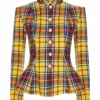 Amuse Bouche Tartan Yellow Jacket