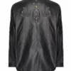 Annie's Archive 1980s Leather Cowboy Shirt Dress