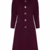 Annie's Archive 1960s Diorling By Christian Dior Burgundy Coat
