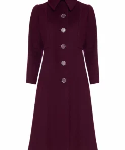 Annie's Archive 1960s Diorling By Christian Dior Burgundy Coat