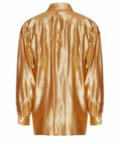 Annie's Archive Shimmering Copper Gold Cowboy Shirt