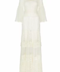 Annie's Archive 1930s Spanish White Lace Dress