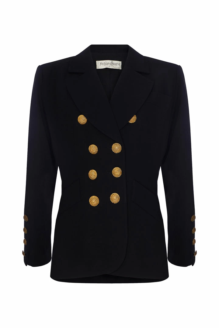 Annie's Archive 1980's Yves Saint Laurent Couture Wool Suit. Rent: £50 3 Annie's Archive 1980's Yves Saint Laurent Couture Wool Suit. Rent: £50