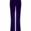 Mark Powell Purple Velvet Trousers