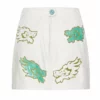 Momma’s Blues White Jade Dragon Skirt