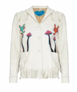 Momma's Blues Trippy Fringe Jacket