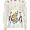 Momma's Blues Trippy Fringe Jacket
