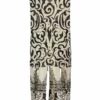 Annie's Archive 1920s Hand Beaded Swirl Patterned Fringe Dress