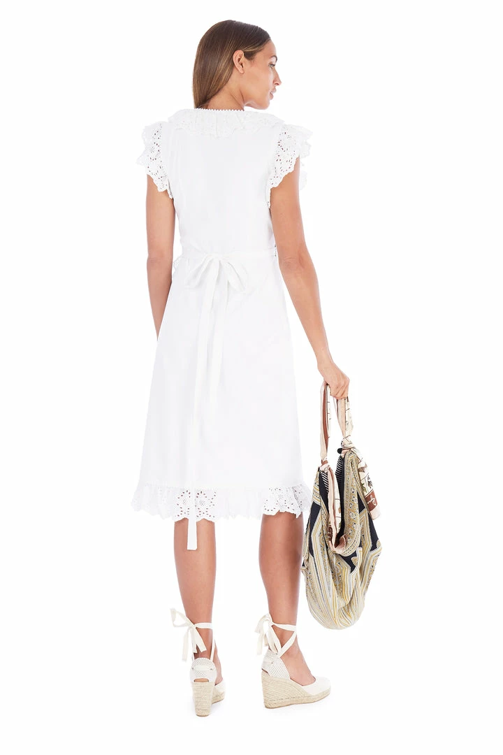 De La Vali Cadaques Ruffle Wrap Dress 7 De La Vali Cadaques Ruffle Wrap Dress