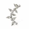 Area Crystal Spike Ear Cuff 2 Area Crystal Spike Ear Cuff