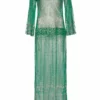 Annie's Archive 1920s Emerald Green Metal Dress