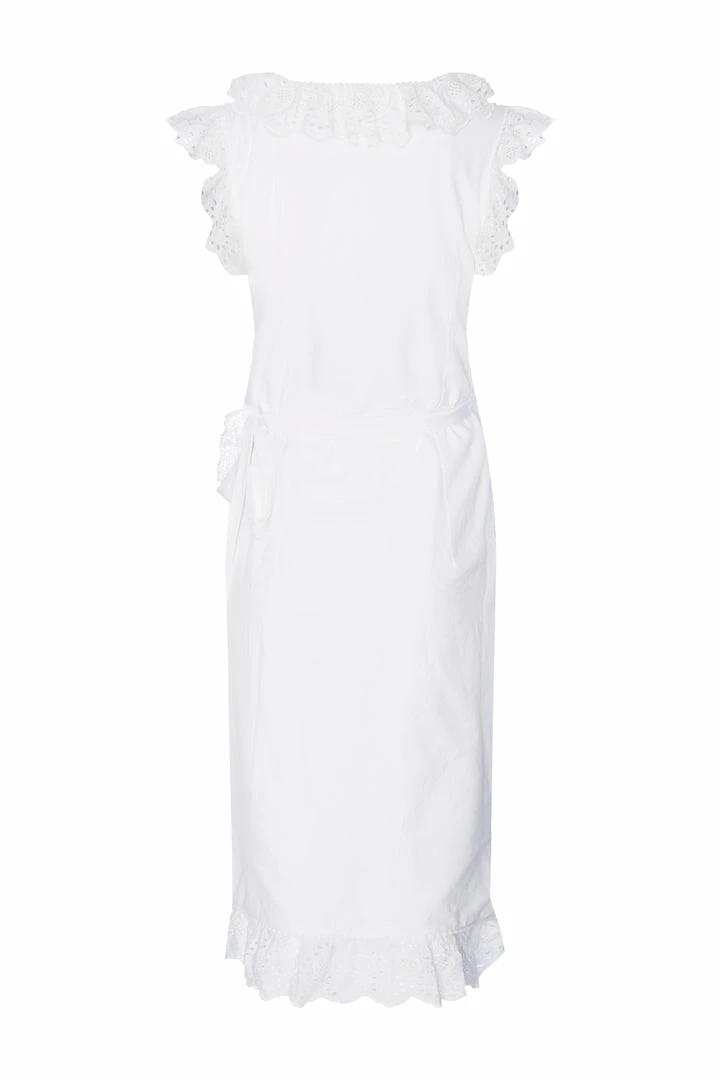 De La Vali Cadaques Ruffle Wrap Dress 5 De La Vali Cadaques Ruffle Wrap Dress