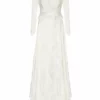 Annie's Archive 1940s Silk Brocade Wedding Dress