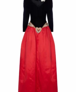 Annie's Archive Vintage Oscar De La Renta Gown. Rent: £145/Day