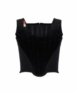 Annie's Archive 1980s Vivienne Westwood Red Label Black Velvet Corset. Rent: £150/Day