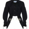 Annie's Archive 1994 Thierry Mugler Wool Black Buckle Jacket And Skirt. Rent: £90/Day