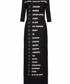 Annie's Archive 1999-2000 Moschino 'Millennium' Interactive Lycra Dress. Rent: £65/Day