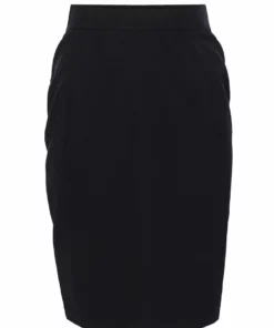 Annie's Archive 1994 Thierry Mugler Wool Black Buckle Jacket And Skirt. Rent: £90/Day