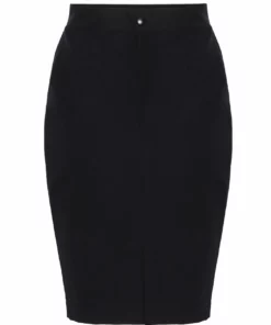 Annie's Archive 1994 Thierry Mugler Wool Black Buckle Jacket And Skirt. Rent: £90/Day