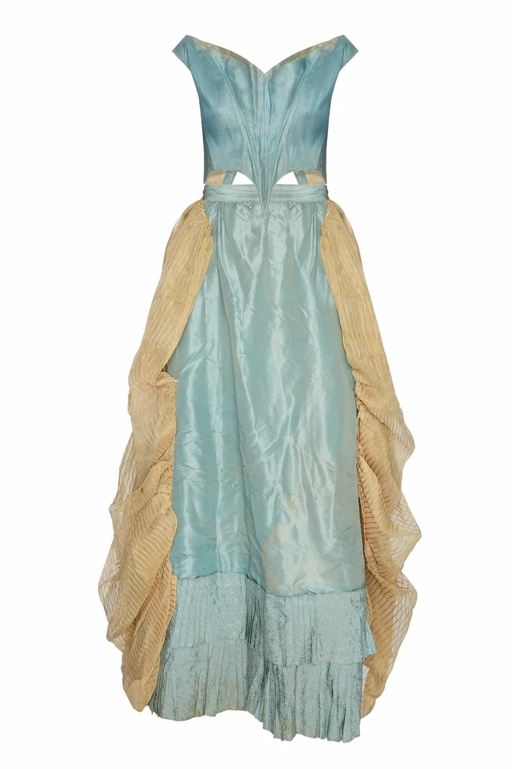 Annie's Archive 1810 Morning Dawn Myst Petticoat Corset, Blouse With Matching Skirt. Rent: £140/Day 3 Annie's Archive 1810 Morning Dawn Myst Petticoat Corset, Blouse With Matching Skirt. Rent: £140/Day