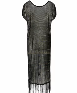 Annie's Archive 1920s Black Metal Dress