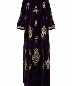 Annie's Archive 1910s Ottoman Turkish Purple Wedding Robe