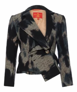 Annie's Archive 2000s Vivienne Westwood Wool Tartan Cropped Jacket