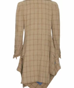 Annie's Archive 2000s Vivienne Westwood Gold Label Wool Tartan Coat With Detachable Sash. Rent: £30/Day