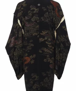 Annie's Archive 1930's Japanese Black Kimono