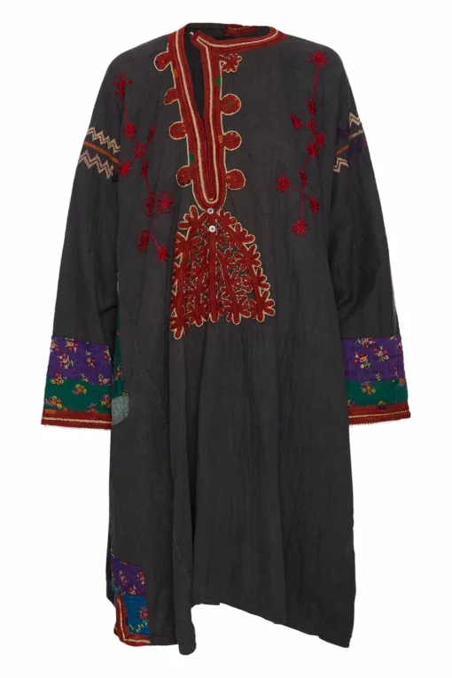 Annie's Archive 20th Century Central Asian Grey Cotton Chapan 3 Annie's Archive 20th Century Central Asian Grey Cotton Chapan