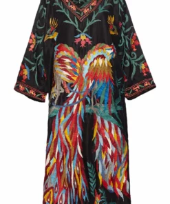 Annie's Archive 20th Century Egyptian Silk Embroidered Robe